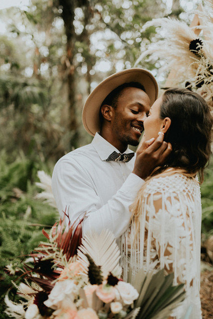 Southern bohemian elopement inspiration