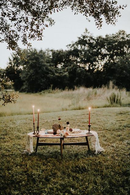 Southern bohemian elopement inspiration