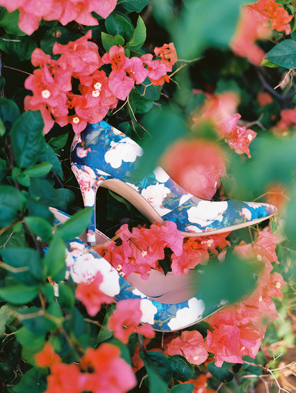 Floral heels