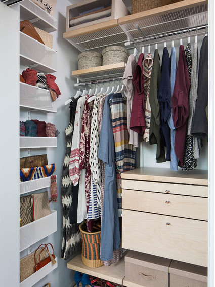 Master closet makeover