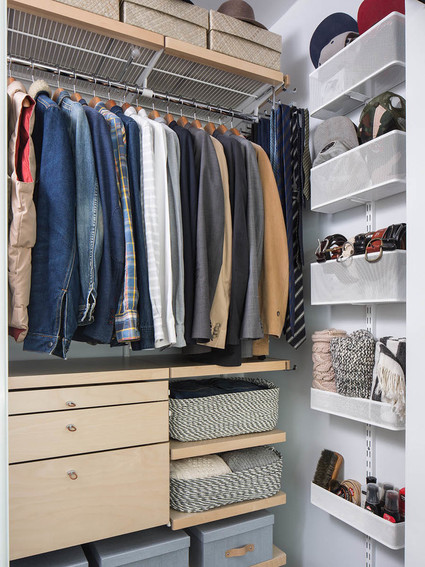 Master closet makeover