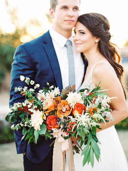 Romantic fall southwest wedding ideas in Scottsdale