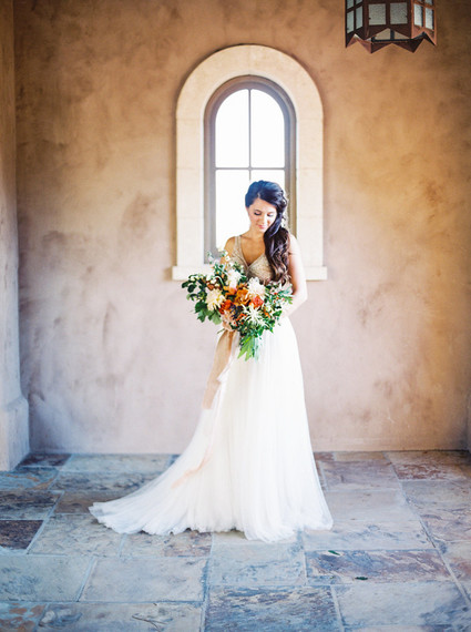 Romantic fall southwest wedding ideas in Scottsdale