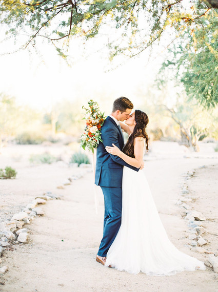 Romantic fall southwest wedding ideas in Scottsdale
