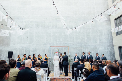 Mexican vintage-inspired wedding at Howl Long Beach