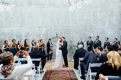 Mexican vintage-inspired wedding at Howl Long Beach