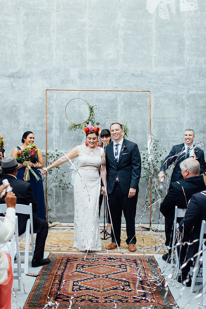 Mexican vintage-inspired wedding at Howl Long Beach