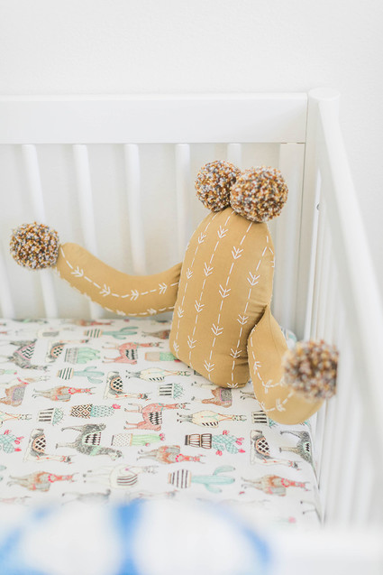 minimal white boy's nursery ideas