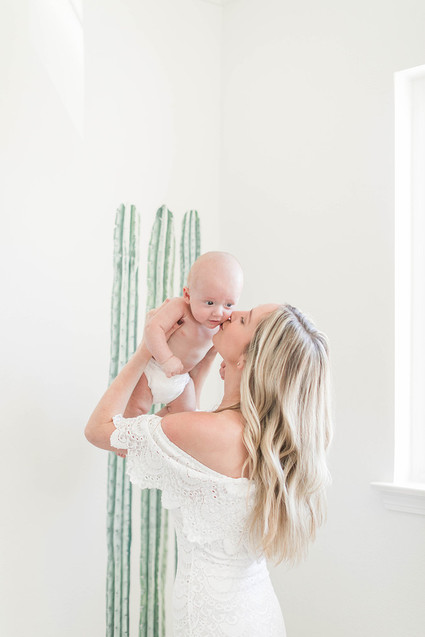 minimal white boy's nursery ideas