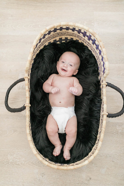 minimal white boy's nursery ideas