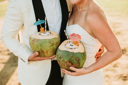Stylish tropical wedding at Flora Farms in Cabo Inspiration