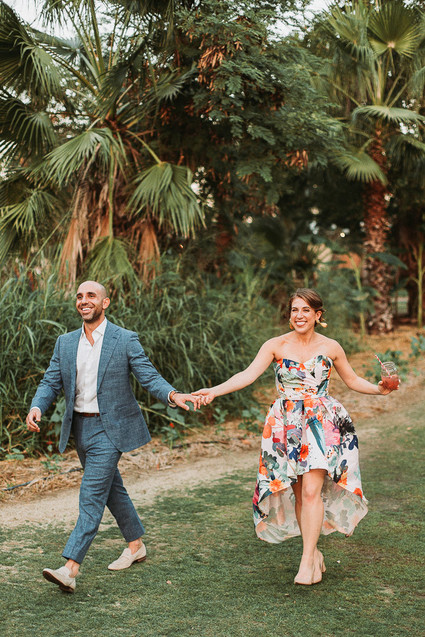 Stylish tropical wedding at Flora Farms in Cabo