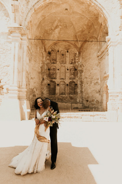 Spanish-Inspired foodie wedding at Serra Plaza in San Juan Capistrano