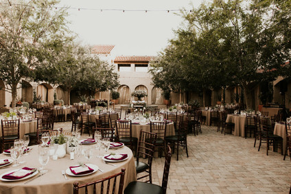 Spanish-Inspired foodie wedding at Serra Plaza in San Juan Capistrano