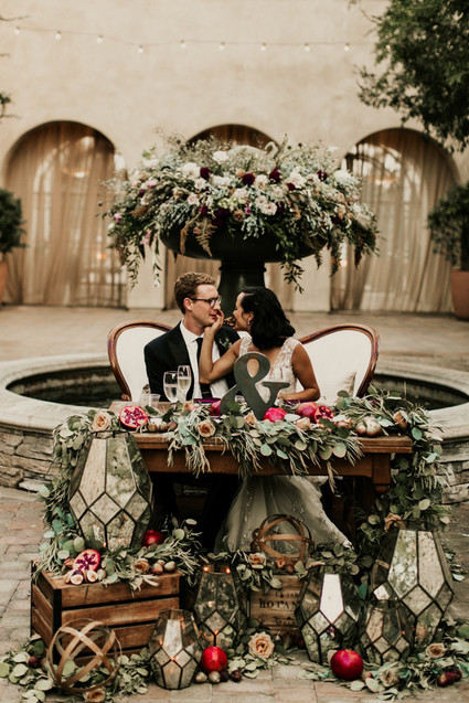 Sweetheart table