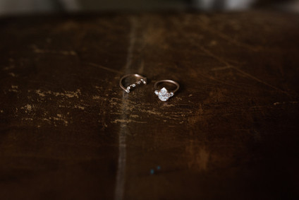 Moody modern wedding at Cherry Hollow Farms in Atlanta