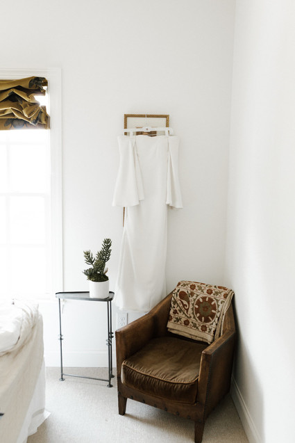 Moody modern wedding at Cherry Hollow Farms in Atlanta