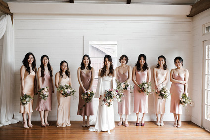 Moody modern wedding at Cherry Hollow Farms in Atlanta