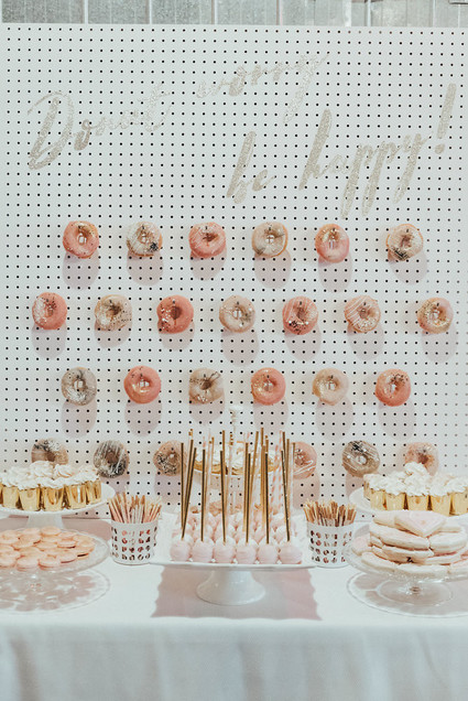 Modern graphic warehouse wedding in Toronto
