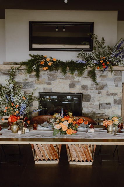 Spring Columbia Gorge wedding at Gorge Crest Vineyards