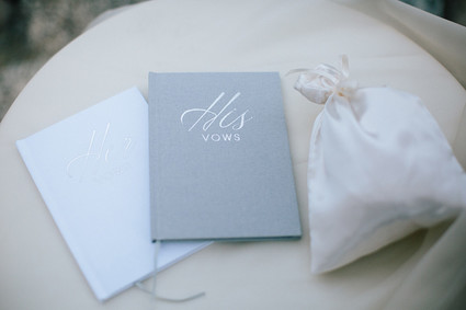 modern fall garden wedding