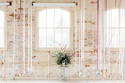 ballet and ribbon inspired wedding ideas for spring Inspiration