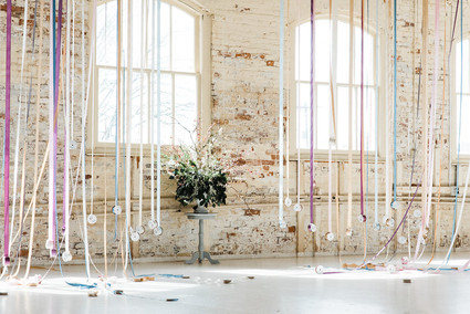ballet and ribbon inspired wedding ideas for spring