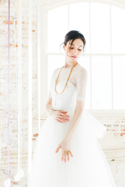 ballet and ribbon inspired wedding ideas for spring