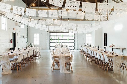 DIY warehouse wedding at Six Hundred King in Jacksonville Inspiration