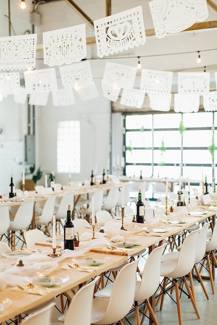 DIY warehouse wedding at Six Hundred King in Jacksonville Inspiration