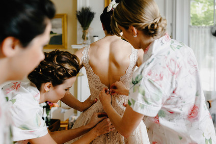 Romantic, industrial, floral wedding at Basilica Hudson in the Hudson Valley