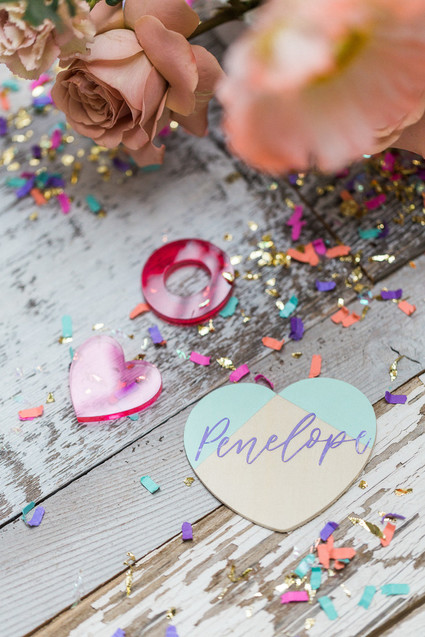 Bright fun Valentine's Brunch Inspiration