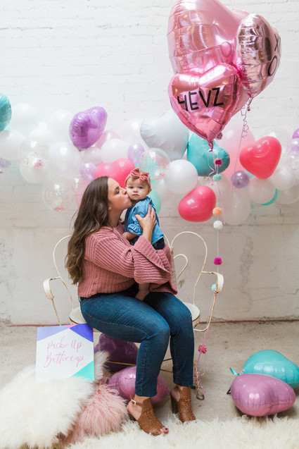 Bright fun Valentine's Brunch