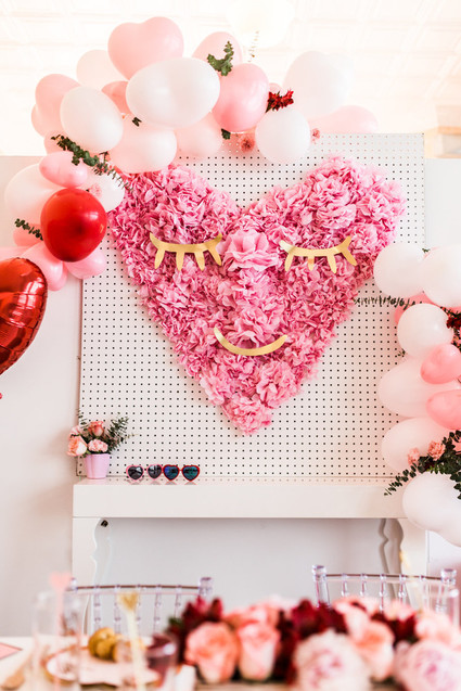 Galentine's party for little girls