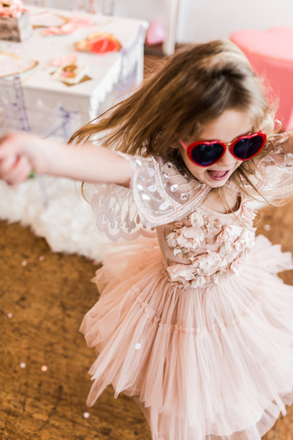 Galentine's party for little girls