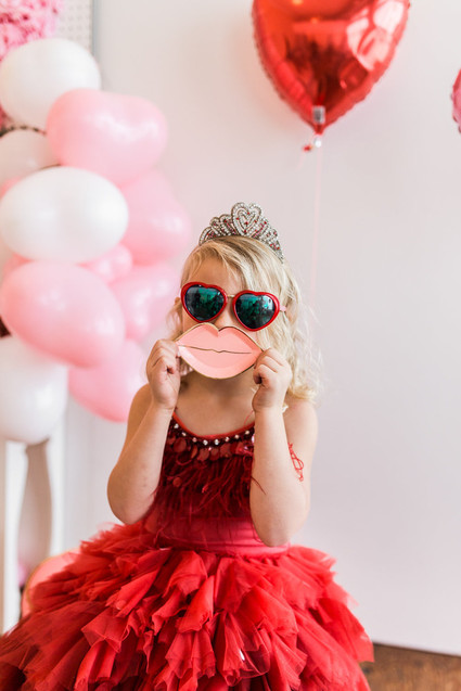 Galentine's party for little girls