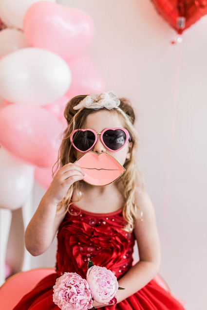 Galentine's party for little girls