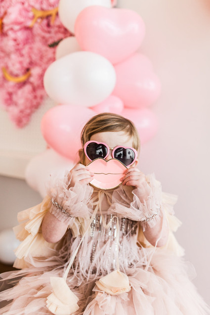 Galentine's party for little girls