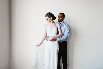 Moody mauve Valentine's Day and winter wedding ideas