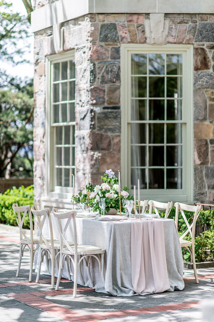 Elegant spring wedding ideas at Graydon Hall in Toronto