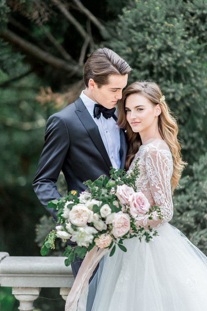 Elegant spring wedding ideas at Graydon Hall in Toronto