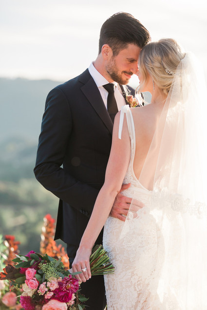 Romantic bright California wedding at Malibu Rocky Oaks Inspiration