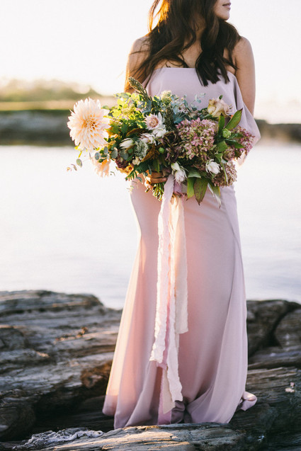 Maine engagement photos at Kettle Cove on Cape Elizabeth