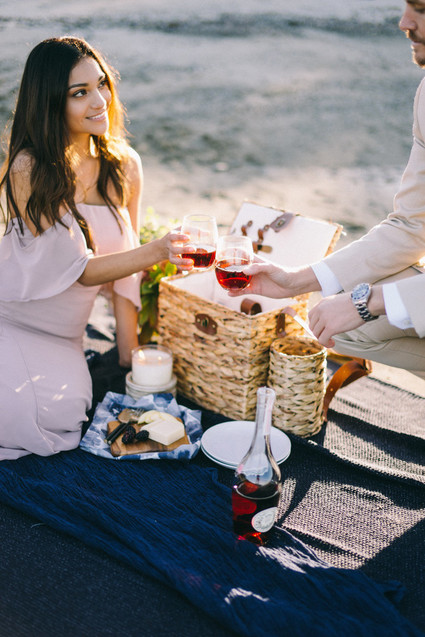 Maine engagement photos at Kettle Cove on Cape Elizabeth