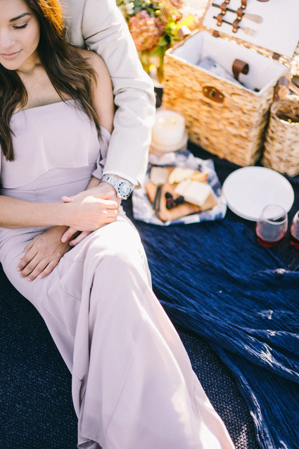 Maine engagement photos at Kettle Cove on Cape Elizabeth
