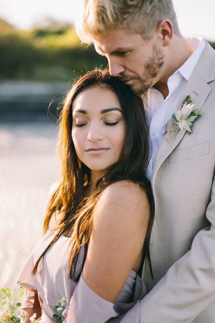 Maine engagement photos at Kettle Cove on Cape Elizabeth