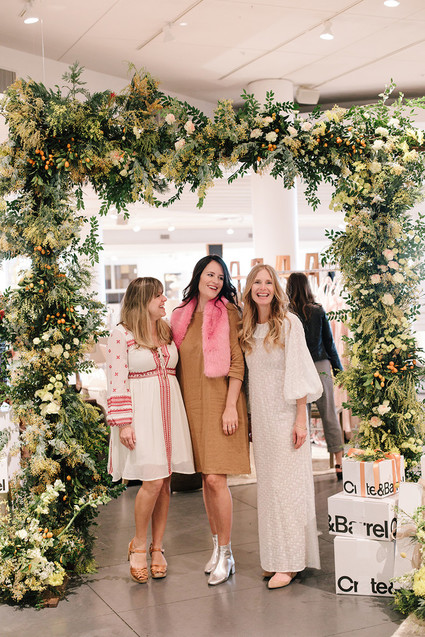 Crate and Barrel Private Wedding Registry Event