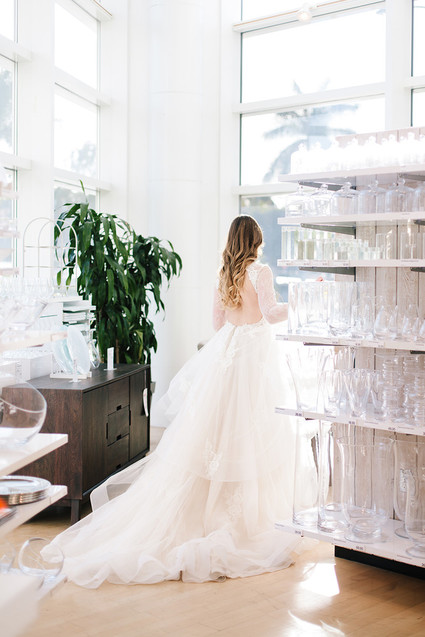 Crate and Barrel Private Wedding Registry Event