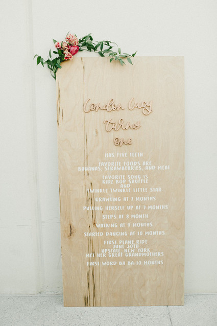 Ombre pink birthday party