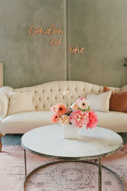 Ombre pink birthday party